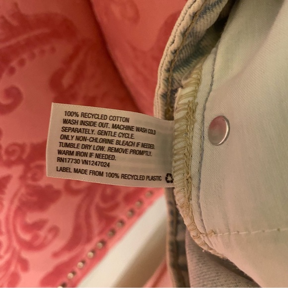 Denim Stretch Mini Skirt Target Wild Fable Light-wash Pockets 90s Y2K Small 4 - Picture 10 of 12